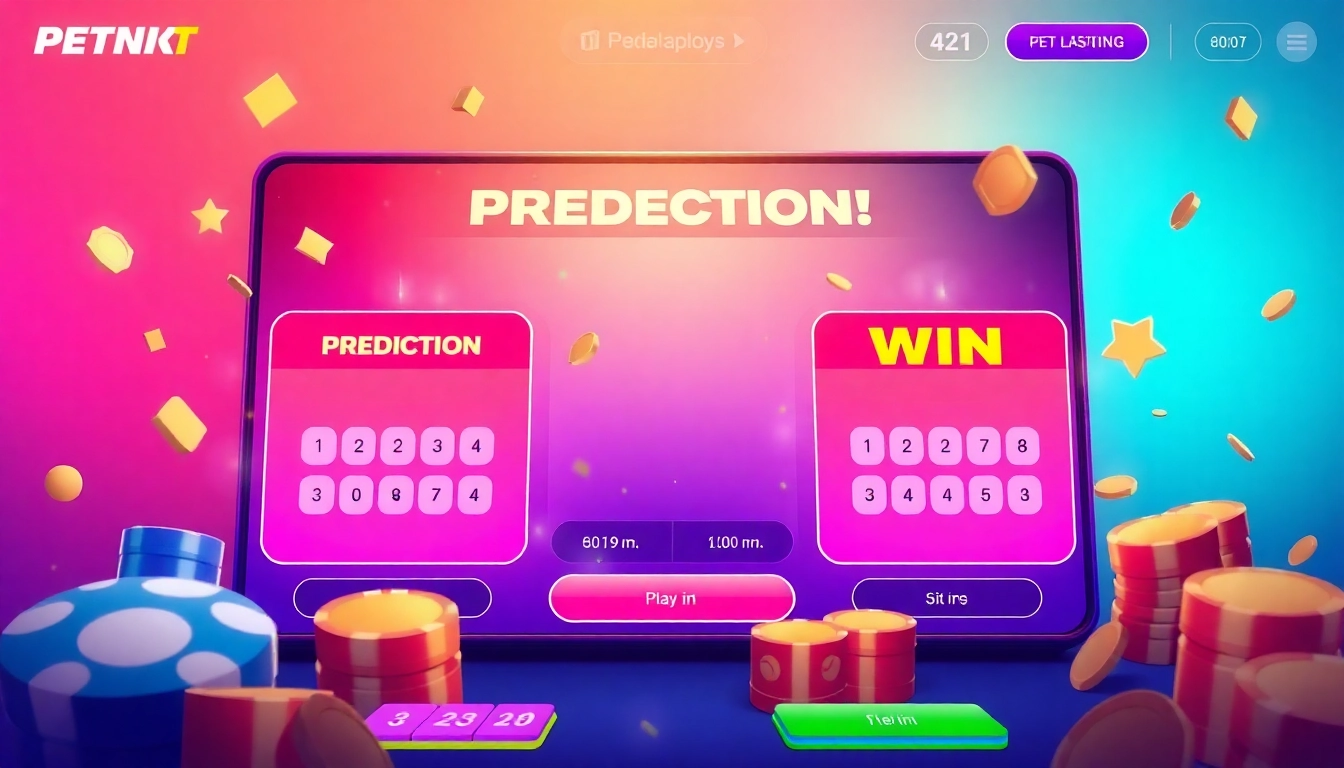 Experience thrilling gameplay with ok win, showcasing colorful predictions and engaging user interface.