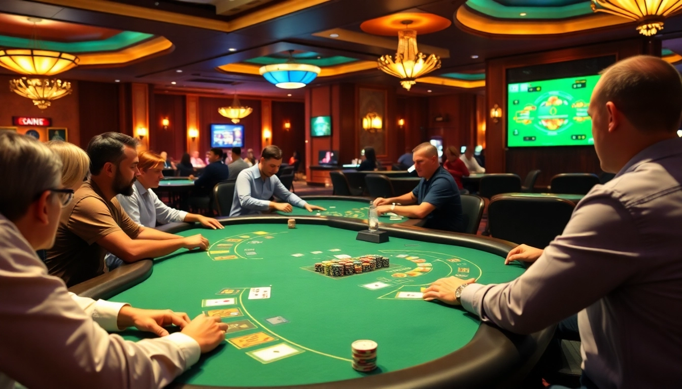 Players earn money at a casino by engaging strategically in table games like blackjack.