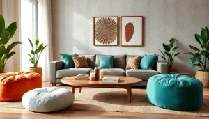 Cactus Silk Poufs: Elevating Your Home Decor with Moroccan Elegance