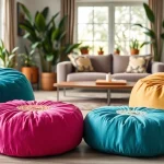 Transform Your Space with Stunning Cactus Silk Poufs: Style, Comfort, and Versatility