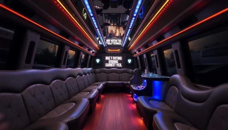 Luxury Atlanta Party Bus Rentals for Weddings, Events, and Unforgettable Nights Out
