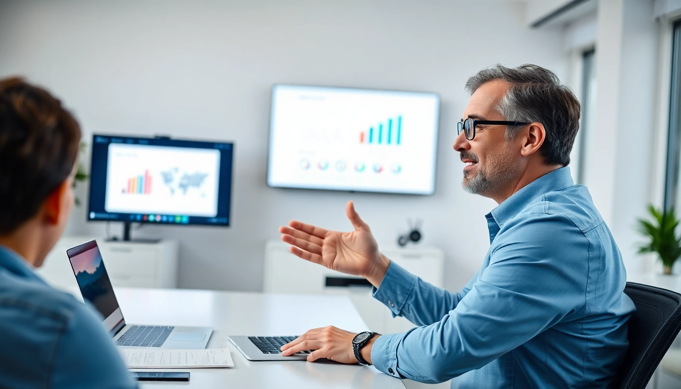 Engaging presentation using the Perfect Webinar Script with a professional speaker.
