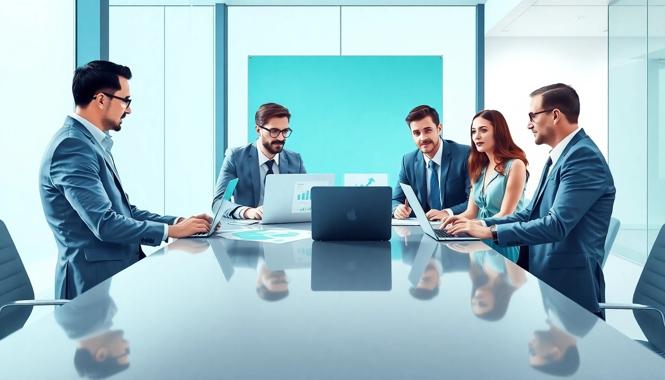 Analyze competitive intelligence data during a professional strategic meeting.