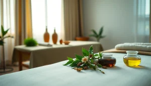Entdecken Sie die Vorteile der Pancharma-Kur in einem entspannenden Spa-Ambiente.