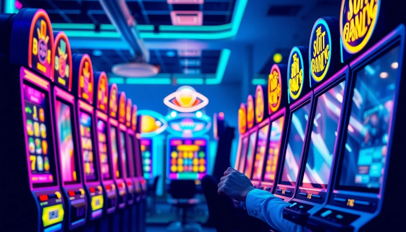 Menggambarkan pengalaman bermain di https://batman138ss.com dengan mesin slot cerah dan pengguna yang terlibat dalam game.