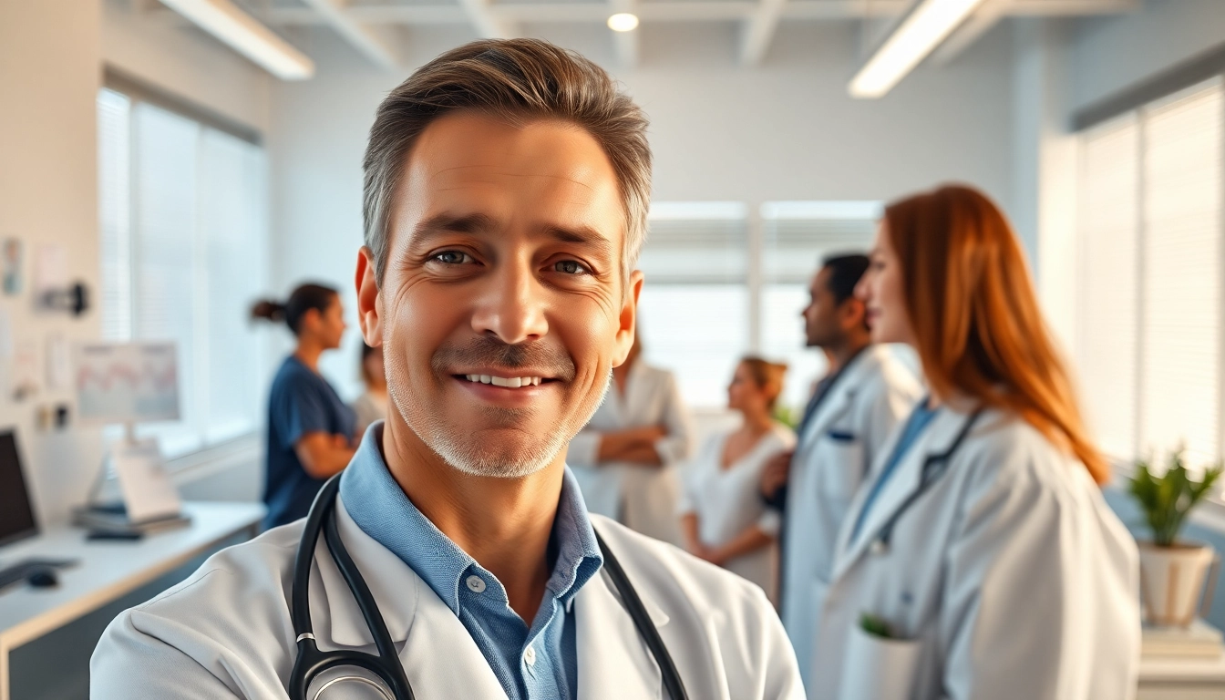 Dr. Parker providing personalized care in a welcoming medical environment.